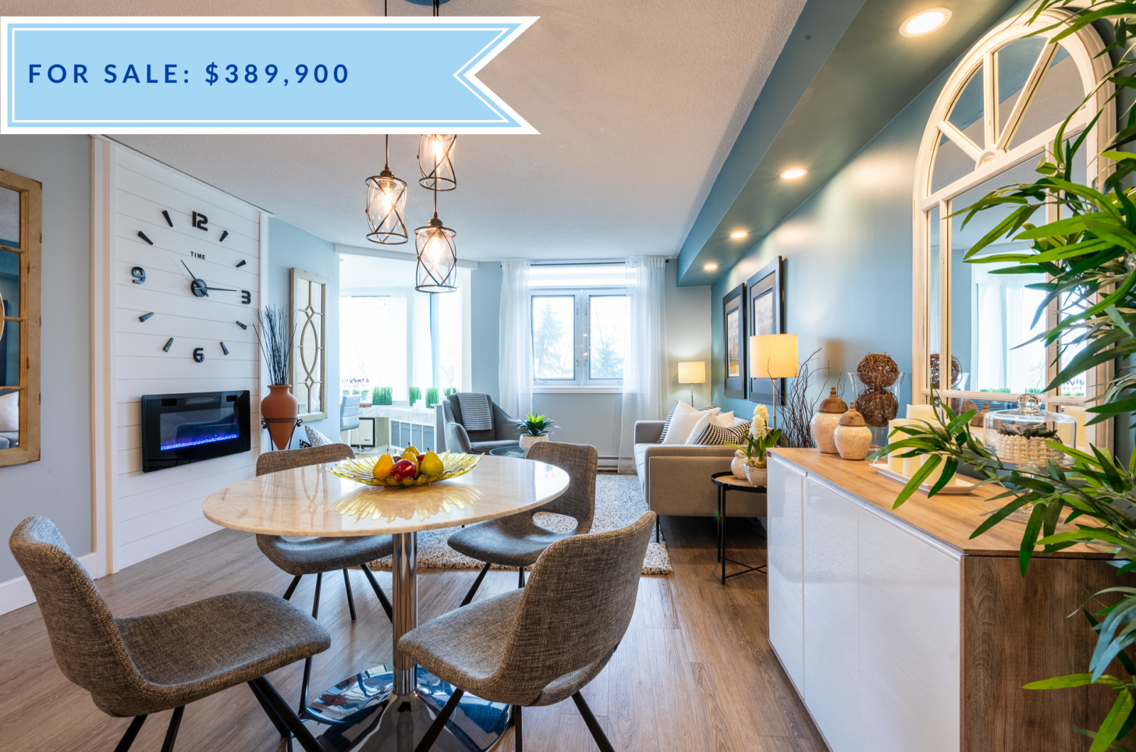 Two bedroom condo at the Conservatory for sale.