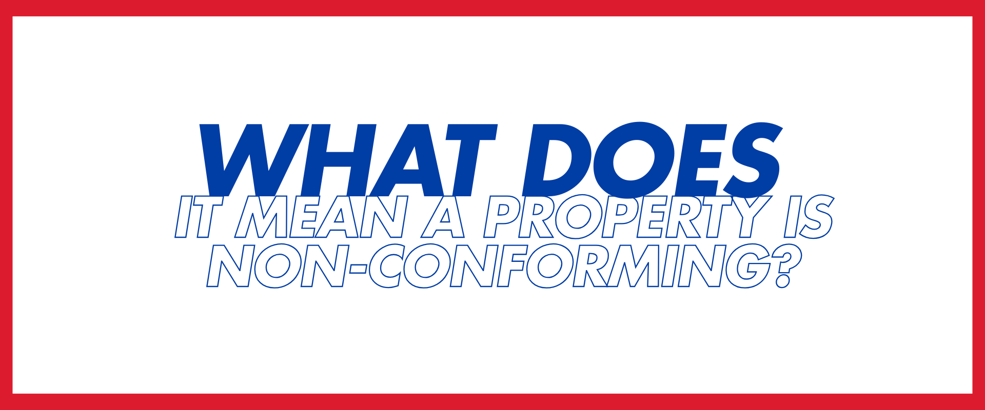 legal non conforming property use Ottawa